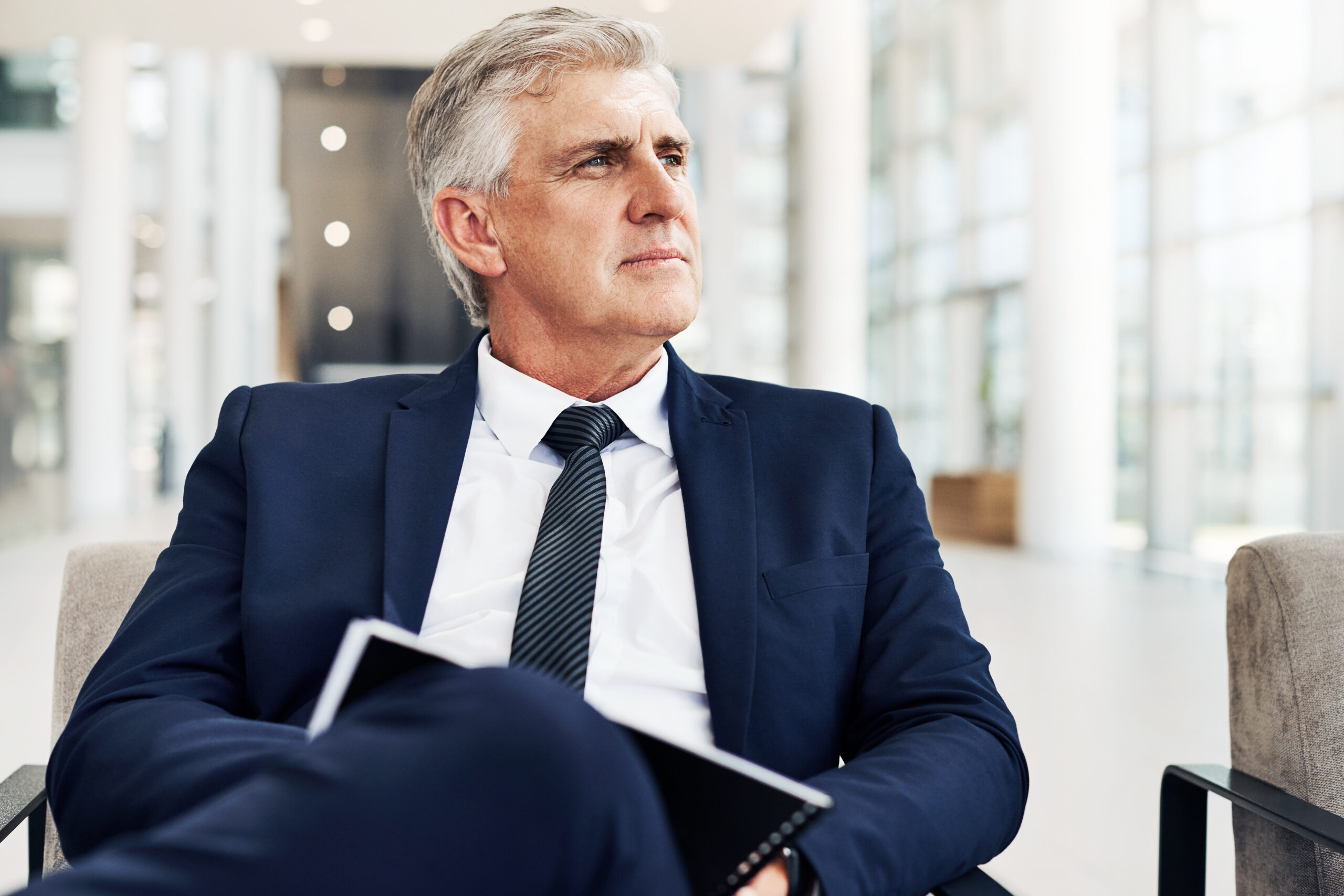 No one can stop me from achieving goals Cropped shot of a handsome mature businessman